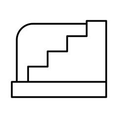 Stairs Line icon