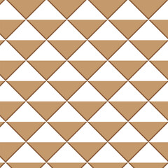 abstract seamless brown triangle repeatable pattern art.