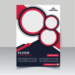 Brochure design, annual report, cover modern layout, poster, flyer vector template in A4 size	