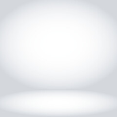 Abstract grey background. Empty room mockup. Vector illustration.