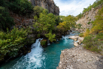 Antalya - Turkey. May 01, 2017. Koprulu Canyon, Manavgat, Antalya - Turkey.