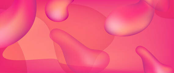 Abstract background with bubbles, Pink background, abstract background with bubbles
