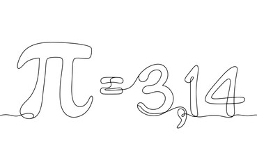 Pi. Mathematics. Mathematical constant
