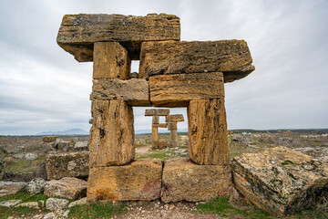 Scenic views from Blaundus, which was a Greek city founded during the Hellenistic period in Anatolia (Asian Turkey), and is now a Latin Catholic titular bishopric in Uşak