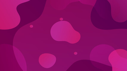 background with circles, Pink banner