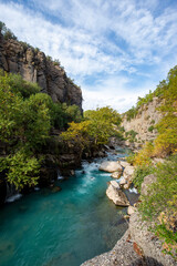 Antalya - Turkey. May 01, 2017. Koprulu Canyon, Manavgat, Antalya - Turkey.