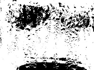 Rustic grunge vector texture with grain and stains. Abstract noise background. Weathered surface. Dirty and damaged. Detailed rough backdrop. Vector graphic illustration with transparent white. EPS10.