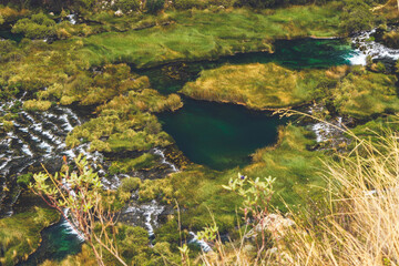 Paisaje Sierra. Nor yauyos Cochas Peru