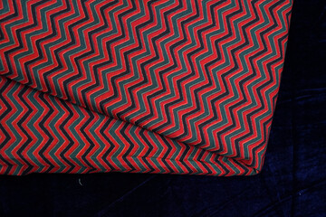 indian saree Textured Fabric Pattern Material.
