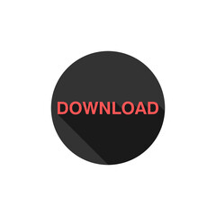 Upload, Download from cloud icon isolated on transparent background