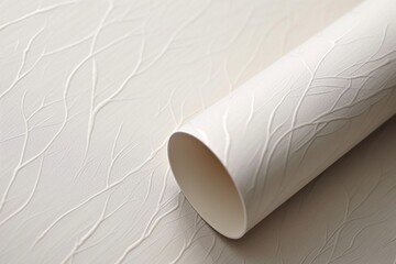 A textured wallpaper with a tactile surface and neutral hues, providing a subtle yet sophisticated backdrop for any decor
