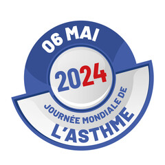 journée mondiale de l'Asthme le 6 mai 2024