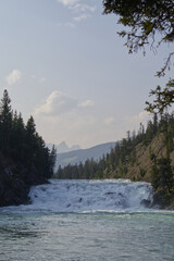 Bow Falls in the Summer