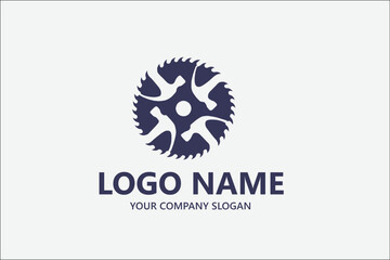 Property roof logo vector