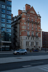 Albion House was built in 1898 at 30 James Street in Liverpool, united kingdom May, 16, 2023 Liverpool, Merseyside, UK. Liverpool Maritime Mercantile City is a UNESCO World Heritage Site.