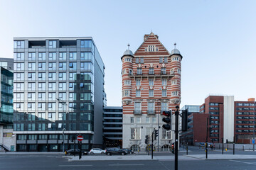 Albion House was built in 1898 at 30 James Street in Liverpool, united kingdom May, 16, 2023...
