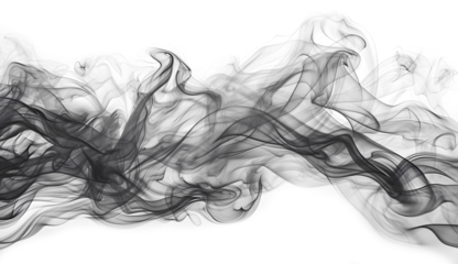 Smoke Elegance Horizontal Fine Art Capture