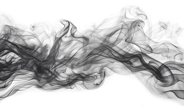 Smoke Elegance Horizontal Fine Art Capture