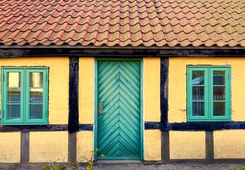 A Closer Look at a Danish Yellow House in Skagen, Denmark