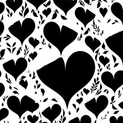 Fototapeta premium valentine day, valentine clipart, valentine day cliparts, heart, love, pattern, valentine, seamless, vector, design, illustration, art, hearts, symbol, day, wallpaper, shape, pink, card, texture,