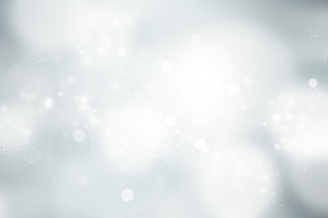 white blur abstract background. bokeh christmas blurred beautiful shiny Christmas lights - 728764613