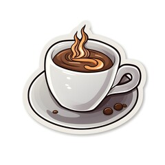 Obraz premium A cup of coffee