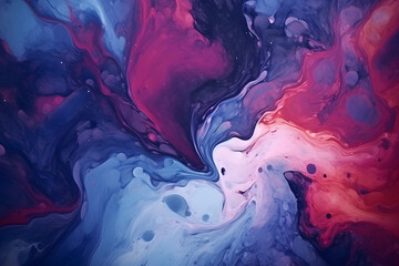  Abstract Background with Multicolor Paint