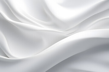 Obraz premium White and Grey Curved Wave Lines Texture