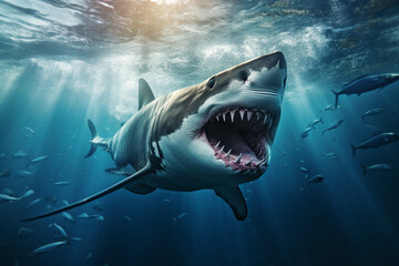 Obraz premium great white shark