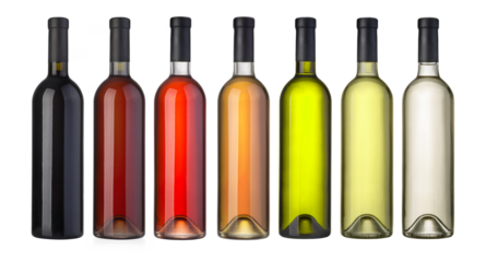 Set of diffrent bottles