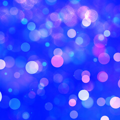 Blue bokeh background. Perfect for Party, Anniversary, Birthdays, and various design works
