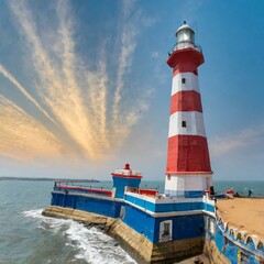 LIghthouse in Chennai in India