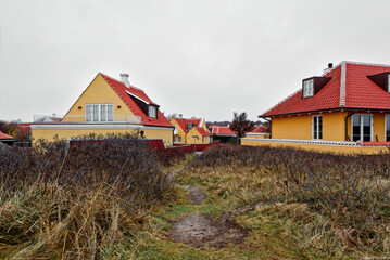 houses on the hill