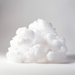 Clouds on white Background