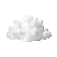 Cloud on transparent background