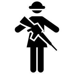 Female Soldier 