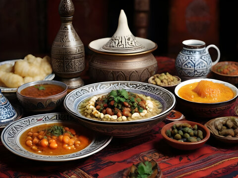 Delicious Morocain food.