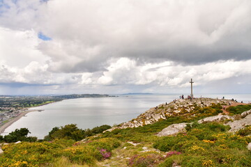 View from Bray head, Bray, County Wicklow, Ireland