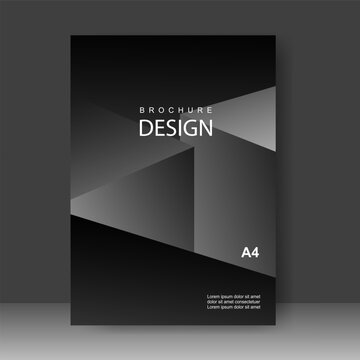 Book cover design modern technology style. for Brochure template, Annual report, Banner, Poster, catalog, Simple Flyer promotion, magazine. Vector illustration