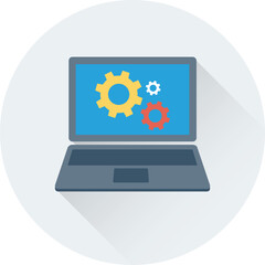 Web Setting Vector Icon