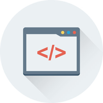 Web Development Vector Icon 