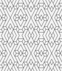 Obraz premium Abstract geometric seamless pattern.