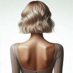woman with long blonde hair