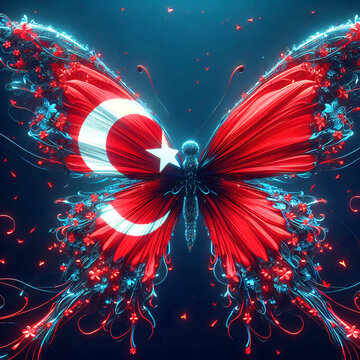 Der t&uuml;rkische Schmetterling