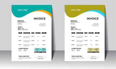 professional business invoice template