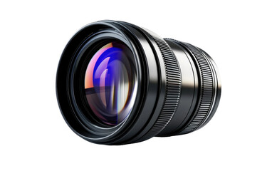 Lens for Cameras isolated on transparent Background