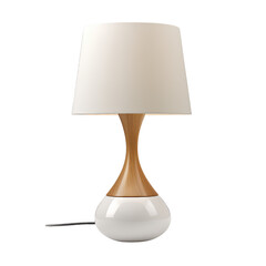 Obraz premium Lamp. Scandinavian modern minimalist style. Transparent background, isolated image.