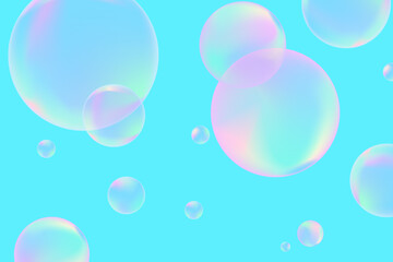 Modern realistic water bubbles, great design for any purposes.