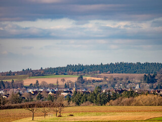 Obraz premium Blick auf die Melachnthon Stadt Bretten