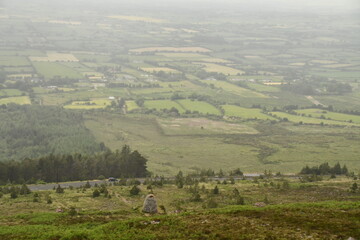 Fototapeta na wymiar Knockmealdown Mountains, The Vee Pass, County Tipperary, Ireland